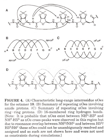 Helix Structure of Carbohydrate Amino Acids