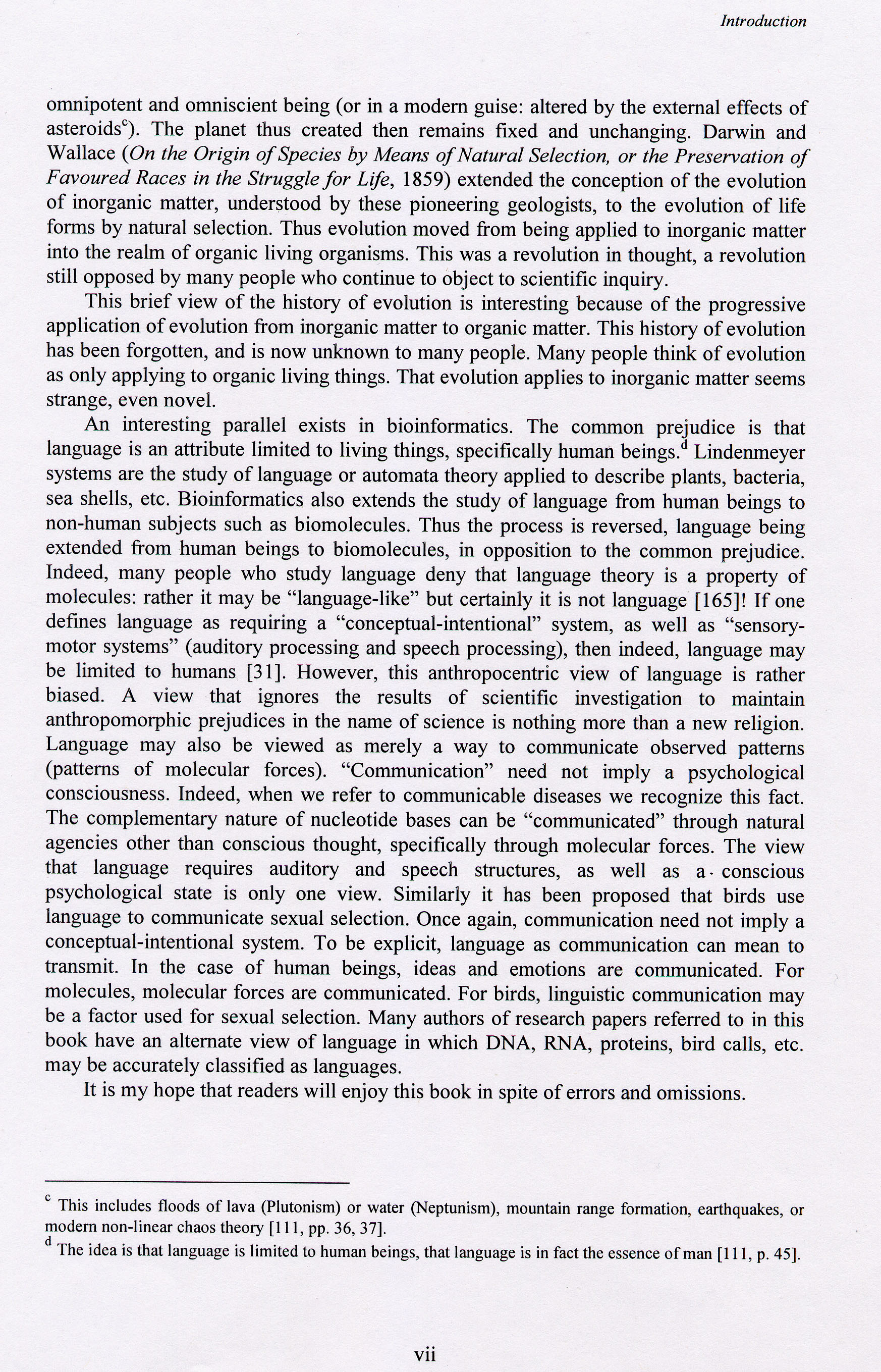 Introduction page vii